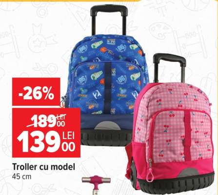 Troller cu model