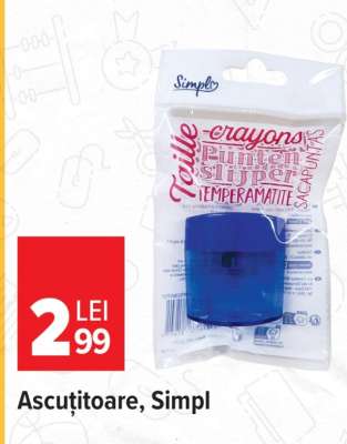 Ascuțitoare, Simpl