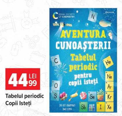 Aventura Cunoașterii: Tabelul periodic pentru copii isteți