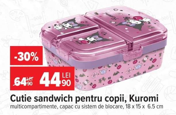 Cutie sandwich pentru copii, Kuromi