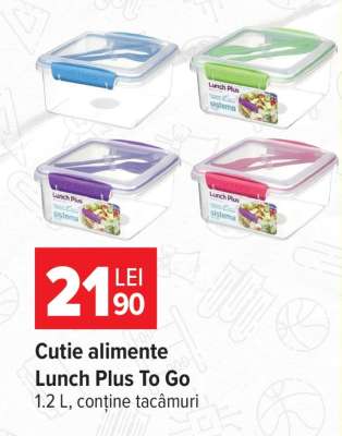 Cutie alimente Lunch Plus To Go