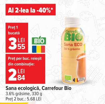 Sana ecologica, Carrefour Bio