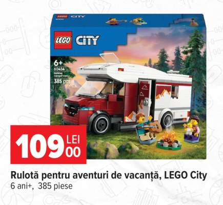 Rulotă pentru aventuri de vacanță, LEGO City
