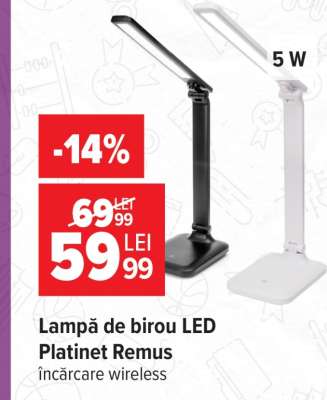 Lampă de birou LED Platinet Remus