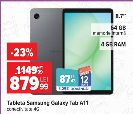 Tabletă Samsung Galaxy Tab A11