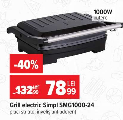 Grill electric Simpl SMG1000-24