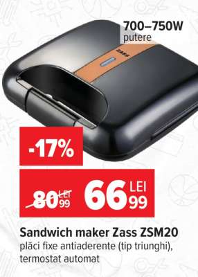 Sandwich maker Zass ZSM20