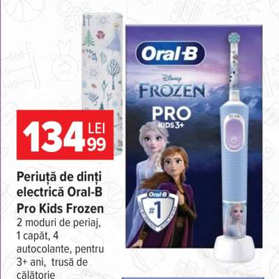 Periuță de dinți electrică Oral-B Pro Kids Frozen