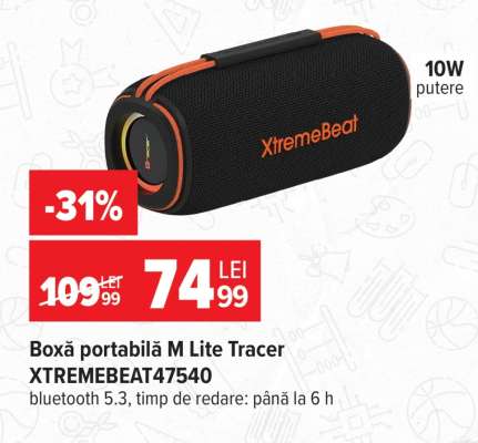 Boxă portabilă M Lite Tracer XTREMEBEAT47540