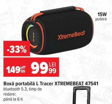 Boxă portabilă L Tracer XTREMEBEAT 47541