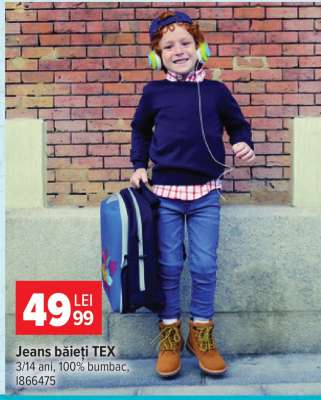 Jeans băieți TEX