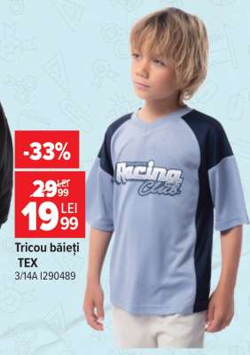 Tricou băieți, TEX