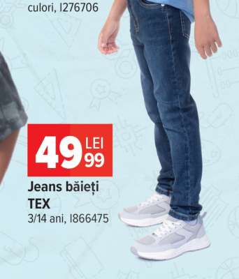 Jeans băieți TEX