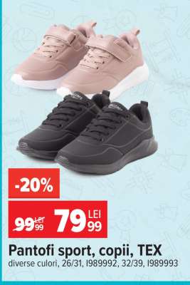 Pantofi sport copii TEX