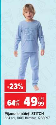 Pijamale băieți STITCH