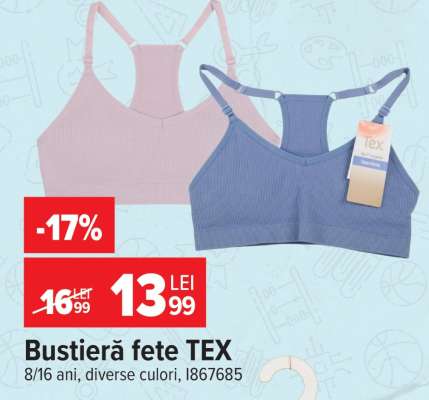 Bustieră fete TEX