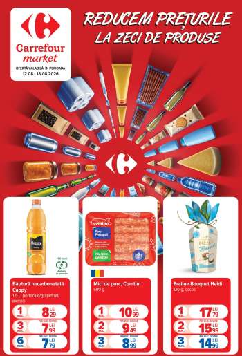 Cataloage Carrefour - 12.08.2026 - 18.08.2026.