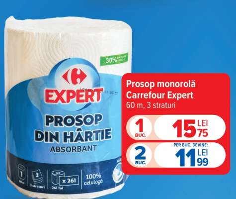 Prosop monorolă Carrefour Expert