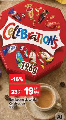 Bomboane ciocolată, Celebration