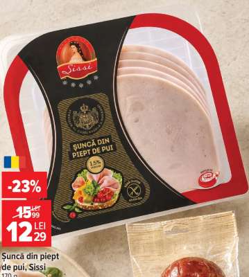 Șuncă din piept de pui Sissi