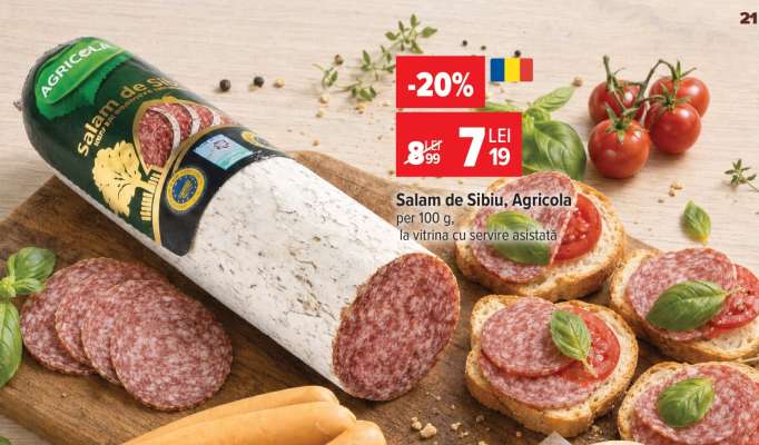 Salam de Sibiu Agricola
