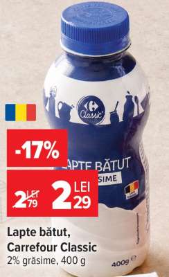 Lapte bătut Carrefour Classic