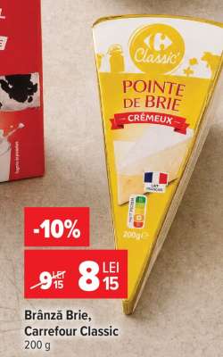 Brânză Brie Carrefour Classic