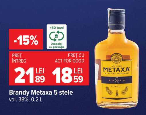 Brandy Metaxa 5 stele