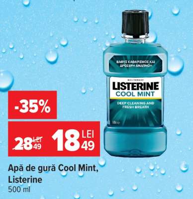 Apă de gură Cool Mint Listerine