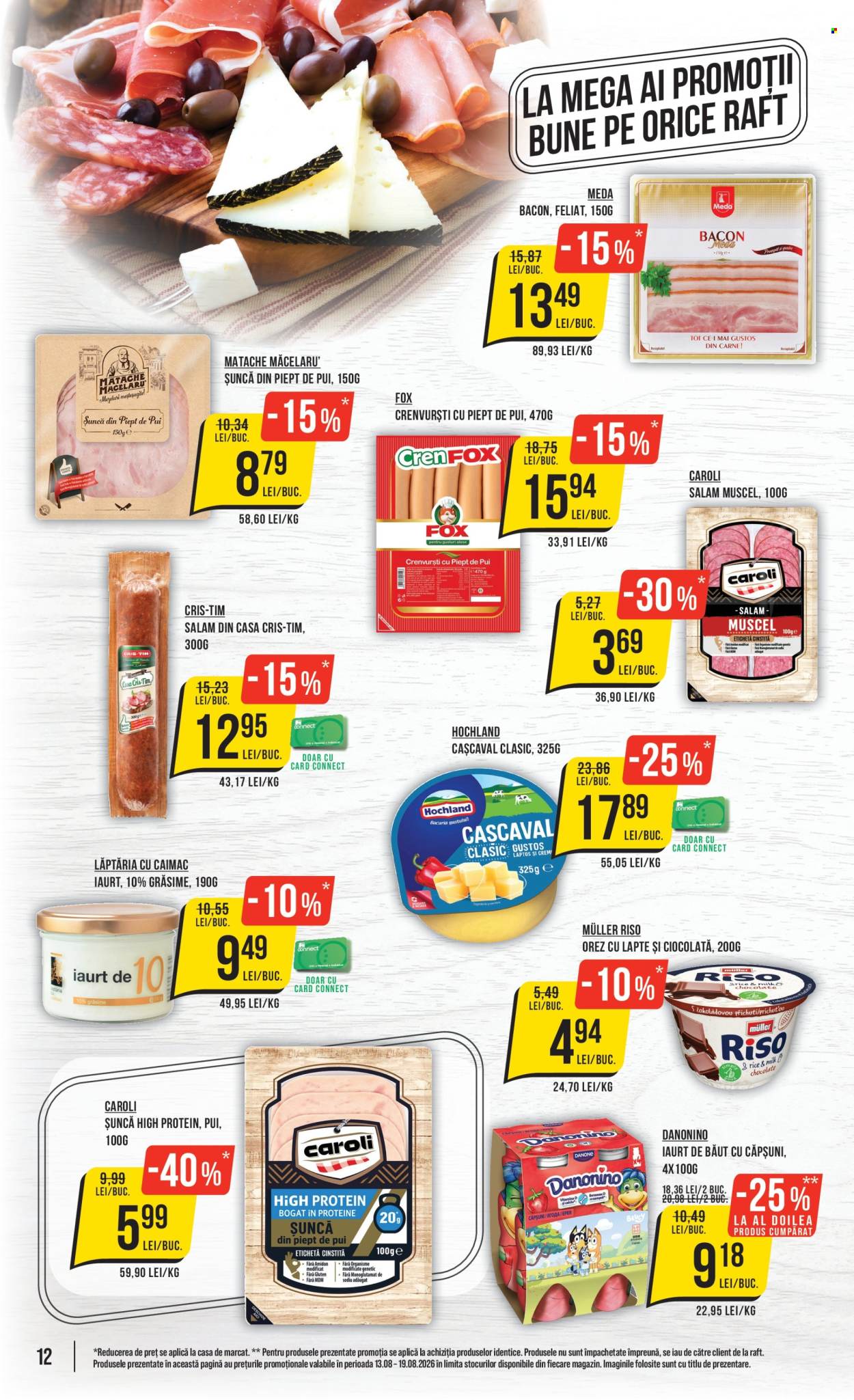 Catalog Mega Image - 13.08.2026 - 19.08.2026. Pagina 12