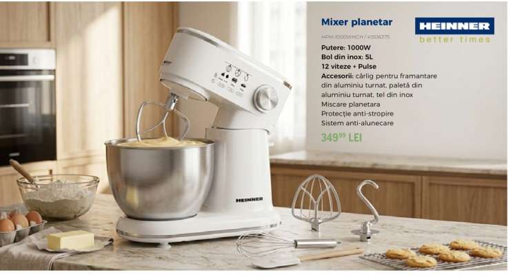 Mixer planetar HEINNER