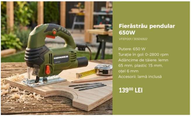 Fierăstrău pendular 650W