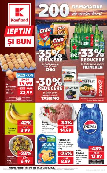 Cataloage Kaufland - 19.08.2026 - 25.08.2026.