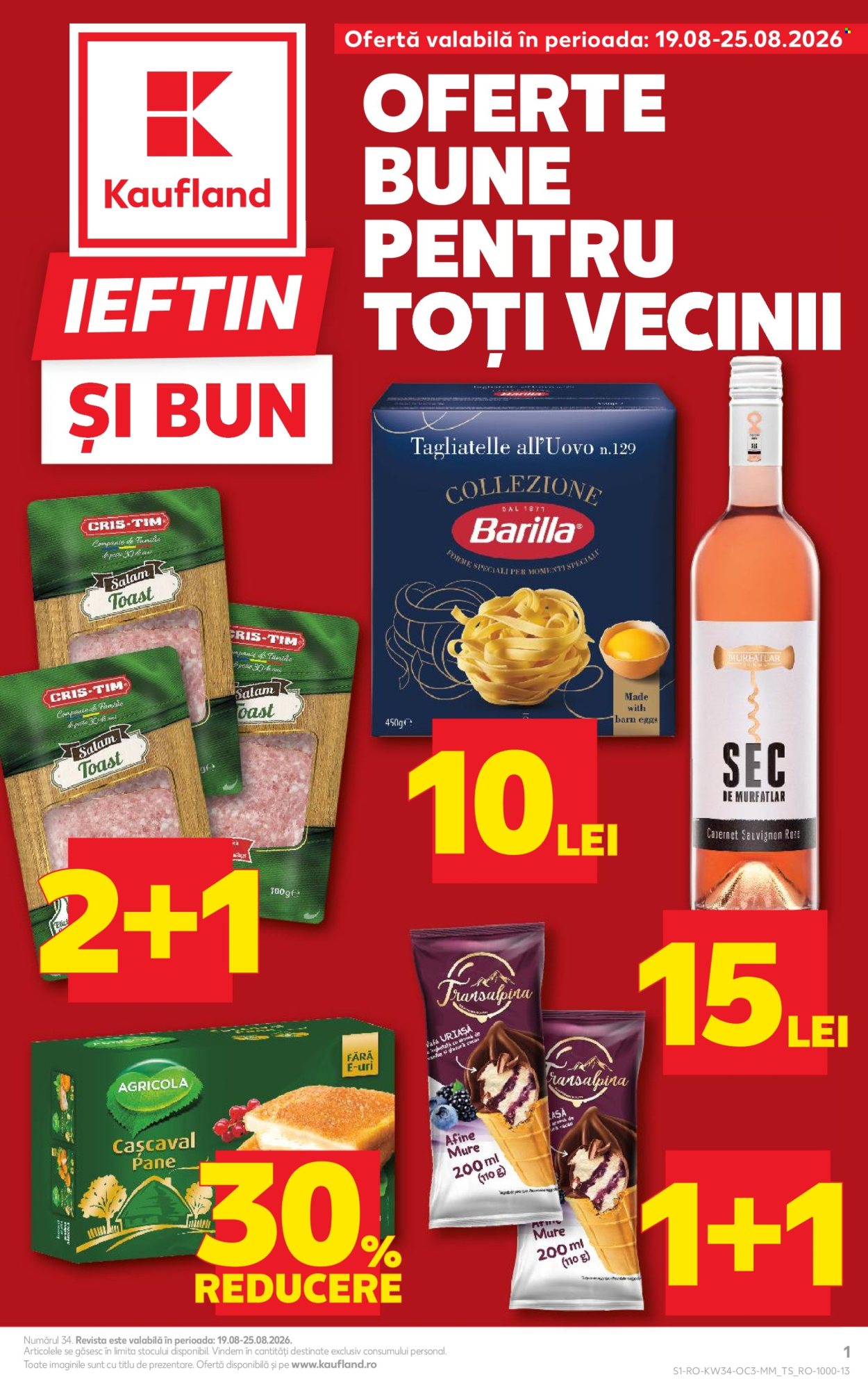 Catalog Kaufland - 19.08.2026 - 25.08.2026. Pagina 1