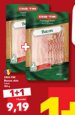 CRIS-TIM Bacon skin felii