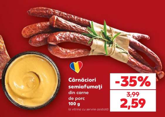 Cârnațiori semiafumați