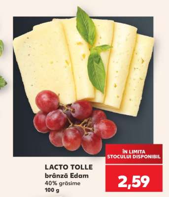 LACTO TOLLE brânză Edam