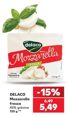 DELACO Mozzarella fresca