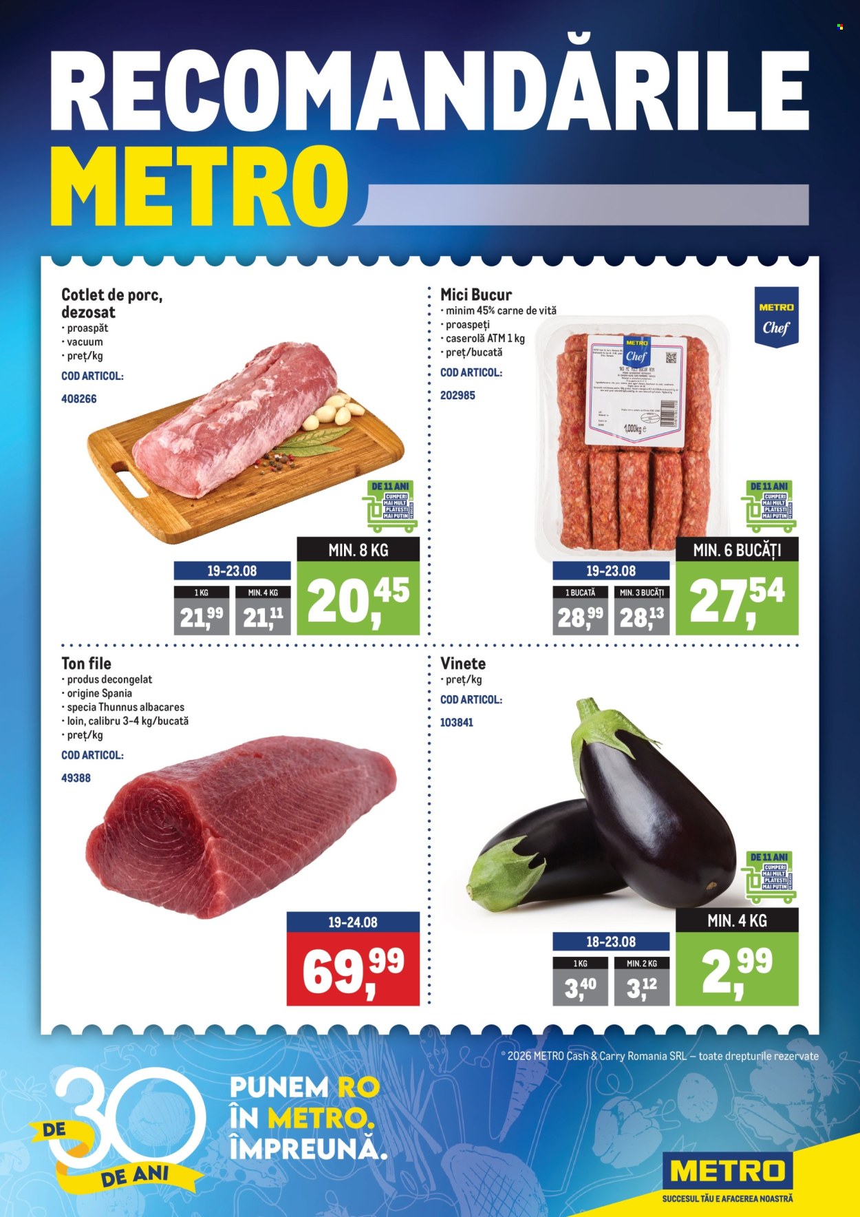 Catalog Metro - 17.08.2026 - 24.08.2026. Pagina 1