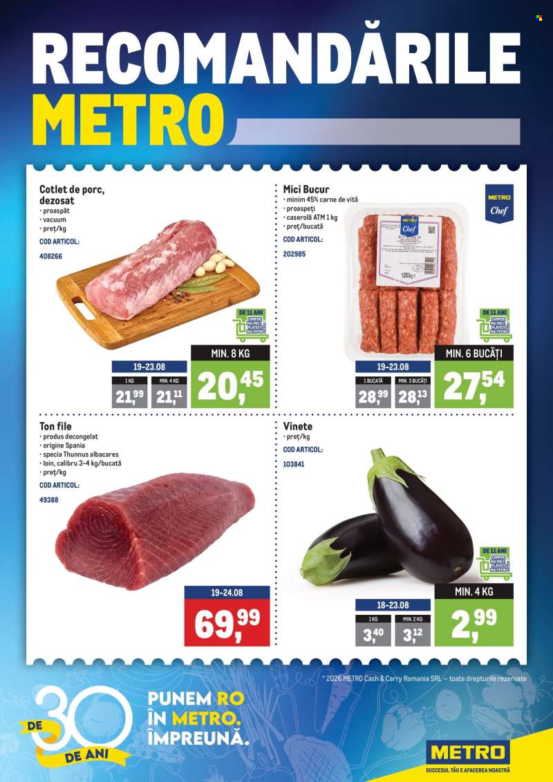 Cataloage Metro - 17.08.2026 - 24.08.2026.