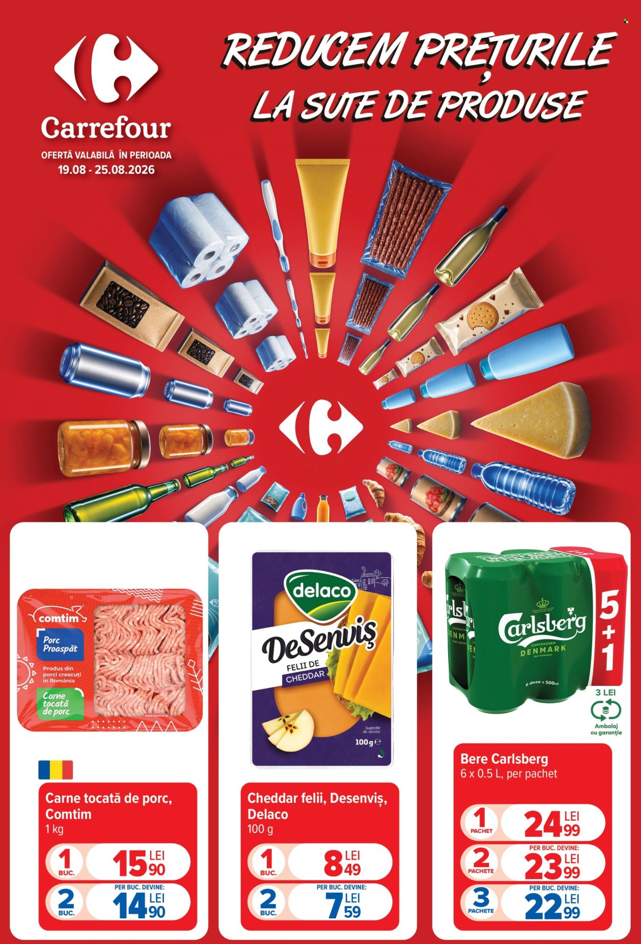 Catalog Carrefour - 19.08.2026 - 25.08.2026. Pagina 1