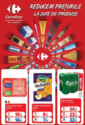 Cataloage Carrefour - 19.08.2026 - 25.08.2026.
