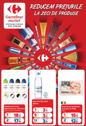 Cataloage Carrefour - 19.08.2026 - 25.08.2026.