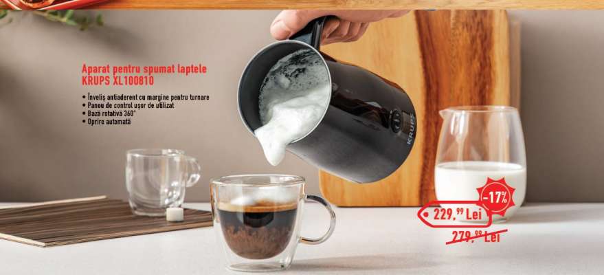 Aparat pentru spumat laptele KRUPS XL100810