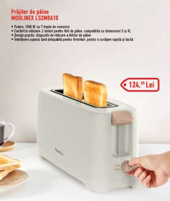 Prăjitor de pâine MOULINEX LS2MOA10