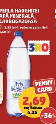 PERLA HARGHITEI APĂ MINERALĂ CARBOGAZOASĂ