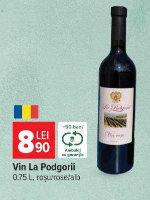 Vin La Podgorii
