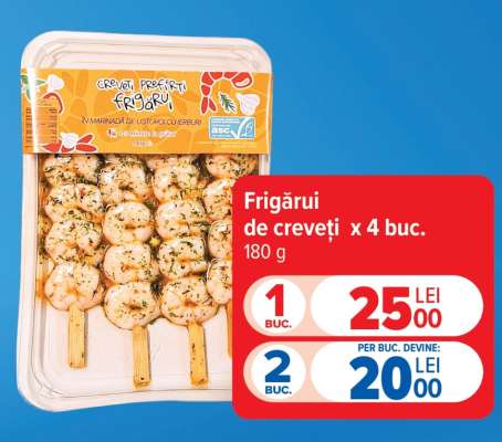 Frigărui de creveți x 4 buc.