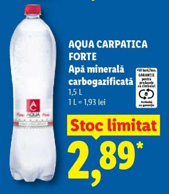 AQUA CARPATICA FORTE