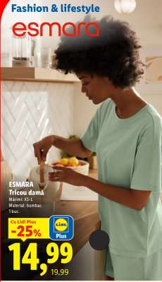 ESMARA Tricou damă